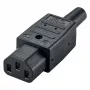 Bachmann 915170 šalto prietaiso dėžutė 65° kampui, IEC C13/C14