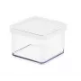 Dėžutė smulkiems daiktams Rotho 11603 stačiakampė 0,5 L, technopolimeras, balta, 100×100×72 mm