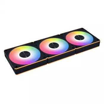 LIAN LI UNI FAN CL 120 mm ARGB juodos spalvos 3 vnt. rinkinys