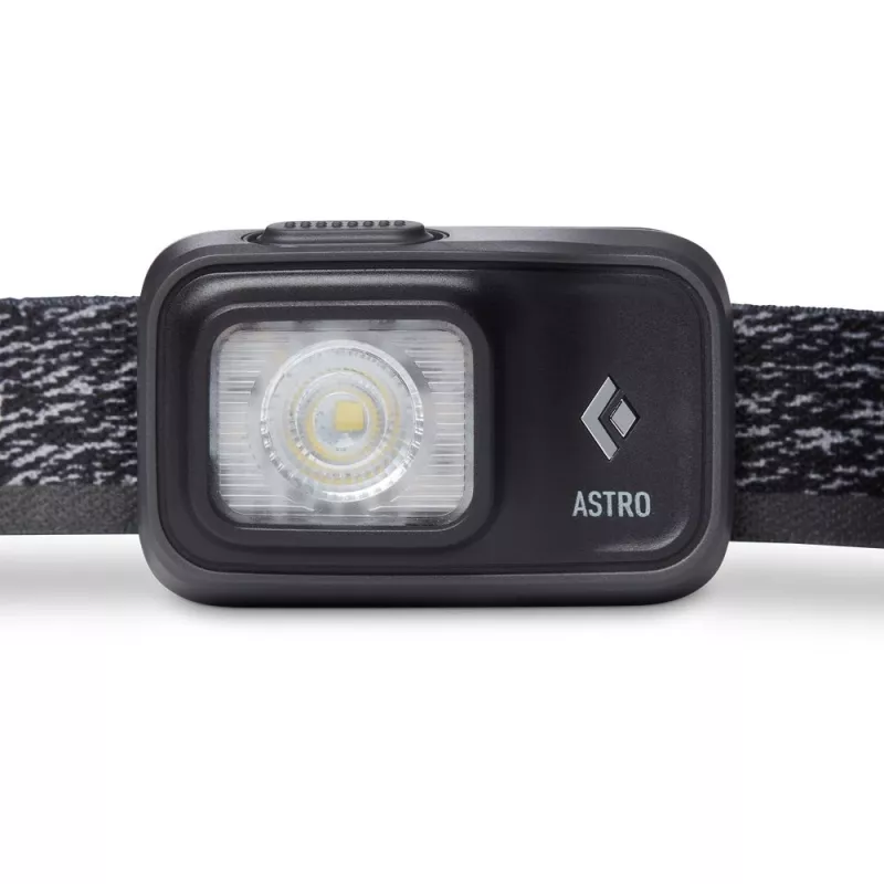 Žibintuvėlis ant galvos Black Diamond Astro 300 juodas, mėlynas apvadas