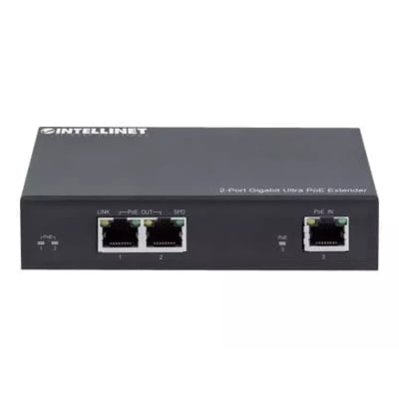 Intellinet 2-Port Gigabit Ultra PoE ilgintuvas