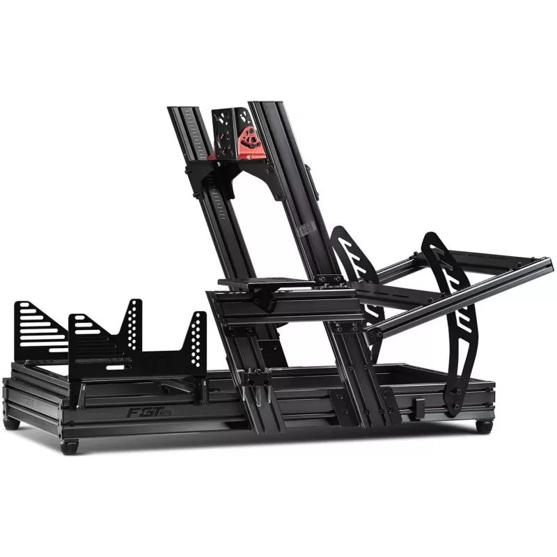 Next Level Racing F-GT Elite Formula & GT Aliuminio profilio lenktynių simuliatoriaus kabina – šoninio ir priekinio tvirtinimo versija (396039)