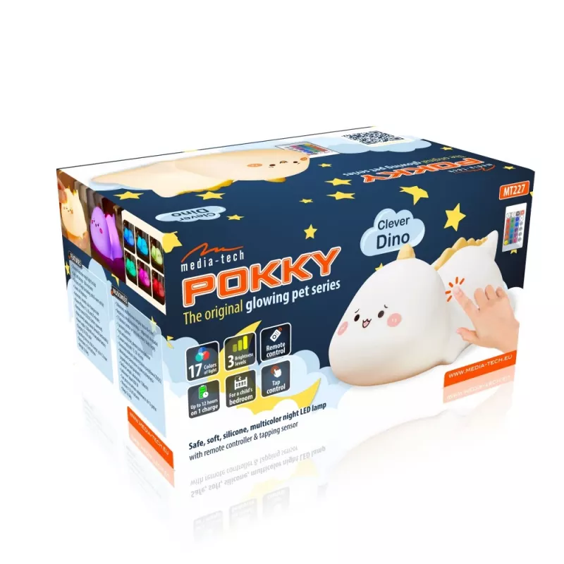 Planšetinis kompiuteris MEDIA-TECH MT227 Pokky Clever Dino 7 colių Wi-Fi