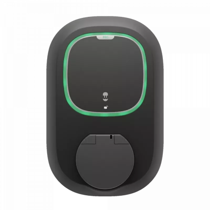 Sieninis EV kroviklis Wallbox Pulsar Pro | 22 kW | Wi-Fi, 4G, Ethernet, Bluetooth | Juodas