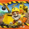 Vaikiškų dėlionių rinkinys Ravensburger Rubble & Crew darbinės mašinos – 3 dėlionės × 49 detalės