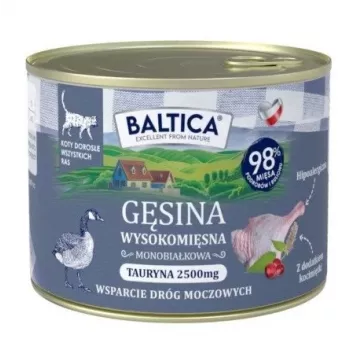 BALTICA regional flavours Žąsis - šlapias kačių maistas - 185g