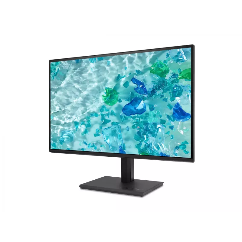 68,6 cm (27 colių) 2560x1440 Acer Vero B7 B277UGbemiqpruzx 16:9 IPS 4ms 120Hz HDMI(2.0) DisplayPort(1.2) USB-C(90W) Garsiakalbiai Juodas