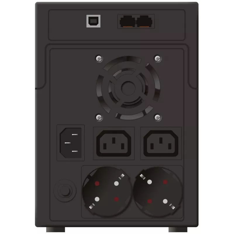 PowerWalker VI 2200 nepertraukiamo maitinimo šaltinis (UPS) 2.2 kVA 1100 W 4 AC lizdai