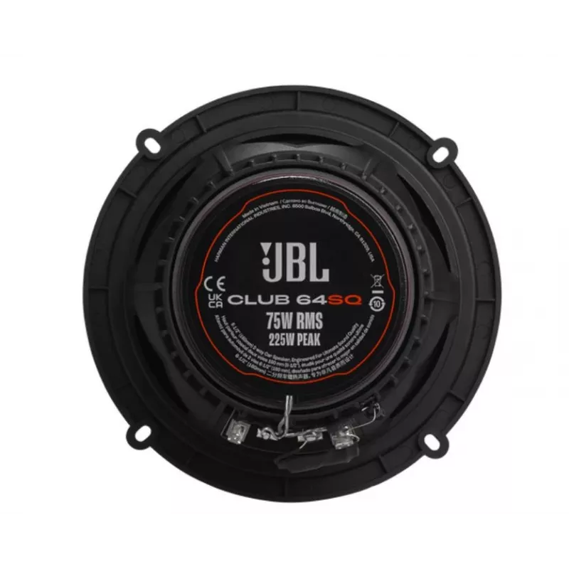 JBLSPKCB64SQ JBL 6,5 colio koaksialiniai automobiliniai garsiakalbiai Club 64SQ/COAXIAL Flat