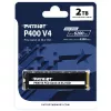 SSD diskas Patriot 2TB M.2 PCIe Gen4 x4 NVMe 2.0 P400VP2TBM28H