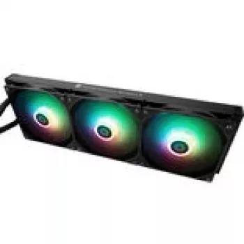 CPU aušintuvas Thermalright Frozen Warframe 420 BLACK ARGB – 140 mm ARGB ventiliatoriai, 420 mm radiatorius