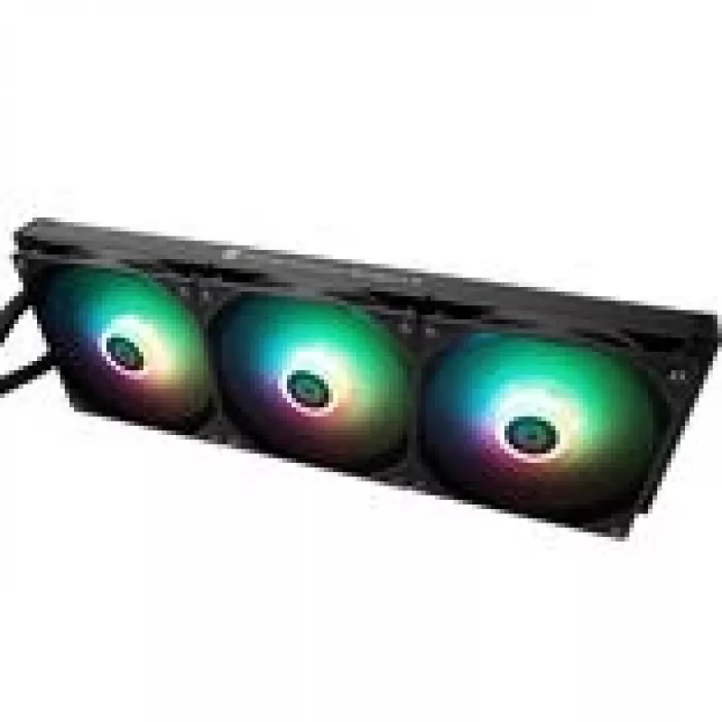 CPU aušintuvas Thermalright Frozen Warframe 420 BLACK ARGB – 140 mm ARGB ventiliatoriai, 420 mm radiatorius
