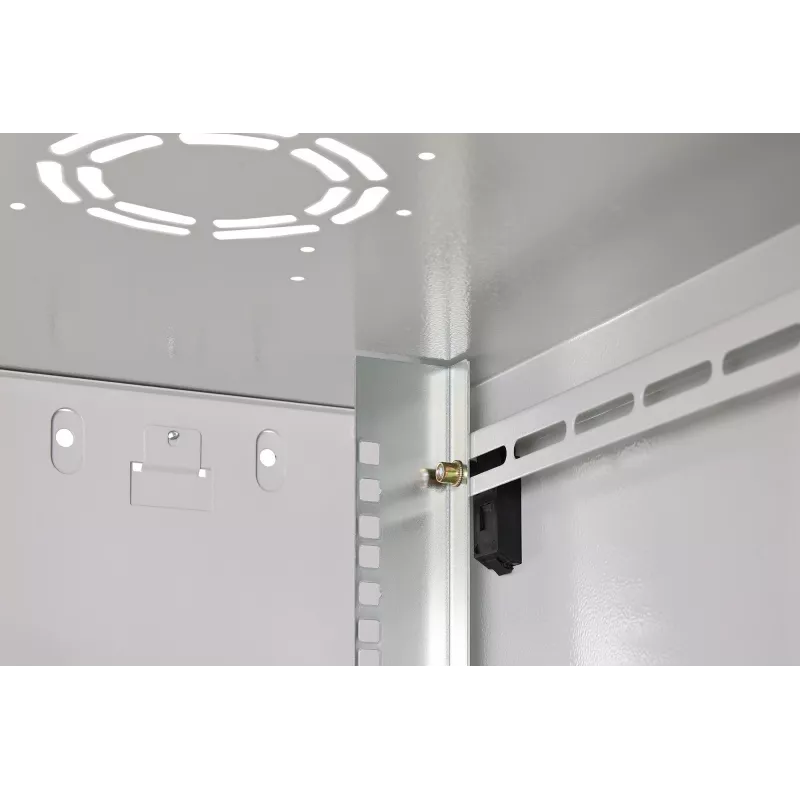 Sieninis stovas DIGITUS Dynamic-N 12U 600x600 mm IP20, rakinamas, kabelių valdymas, nesurinktas