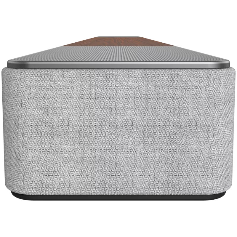 Garso juosta KLIPSCH 1073541 — 3.1.2 kanalų, 100 W RMS, įmontuotas žemų dažnių garsiakalbis, Pilka/Riešutas
