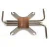 Inter-Tech IP-3 pasyvus procesoriaus radiatorius, varinis, 165x100x12 mm