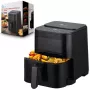 Extralink HOME AIR 5.2L EU SJ-520 karšto oro gruzdintuvė, 1600 W, juoda