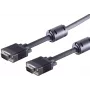 Monitorinis kabelis ShiverPeaks S-VGA 78056-0.2, 2 × 15 kontaktų, ekranuotas, 0,2 m