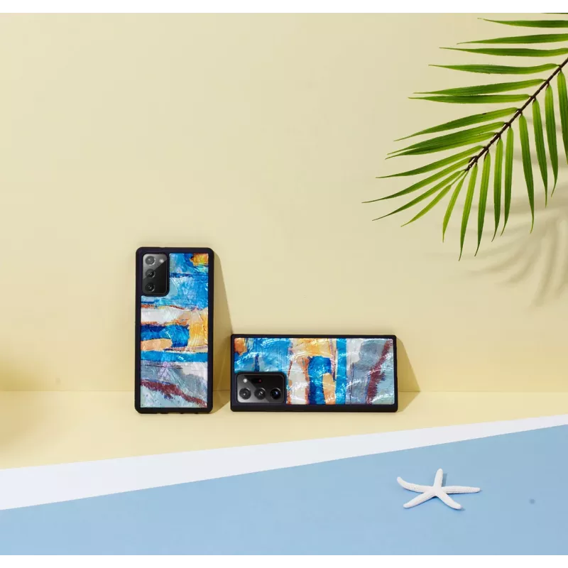 Apsauginis dėklas iKins, skirtas Samsung Galaxy Note 20 Ultra — dangaus mėlyna