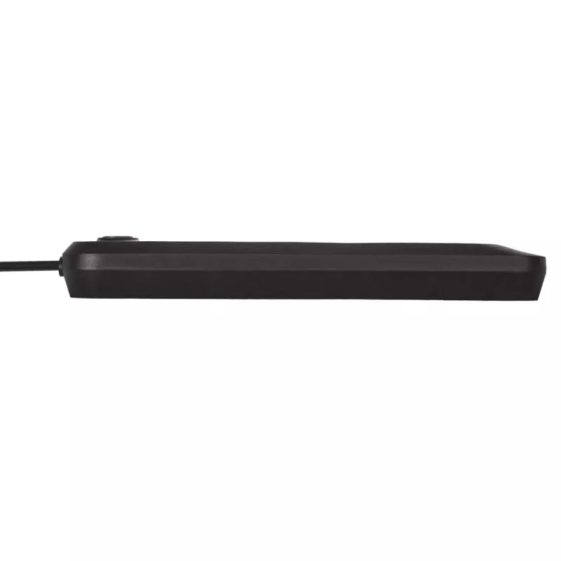 Maitinimo blokas MACLEAN MCE395 B – 5 kištukiniai lizdai, 3×USB, 110–240V AC, 2.1A USB, 2500W, 1,5 m laidas, juodas