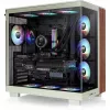 Korpusas Thermaltake View 380 XL WS ARGB, Light Green/Wood, 2x grūdintas stiklas, medžio tekstūra
