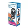 Ventiliatorius Esperanza EHF103K, kompaktiškas USB ventiliatorius, juodas