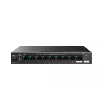 Nevaldomas jungiklis Tenda TEG1110PF-8-120W Gigabit Ethernet PoE 9 prievadai