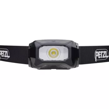 Petzl TIKKINA 300 lm juoda – kompaktiška baterijomis maitinama galvos lemputė
