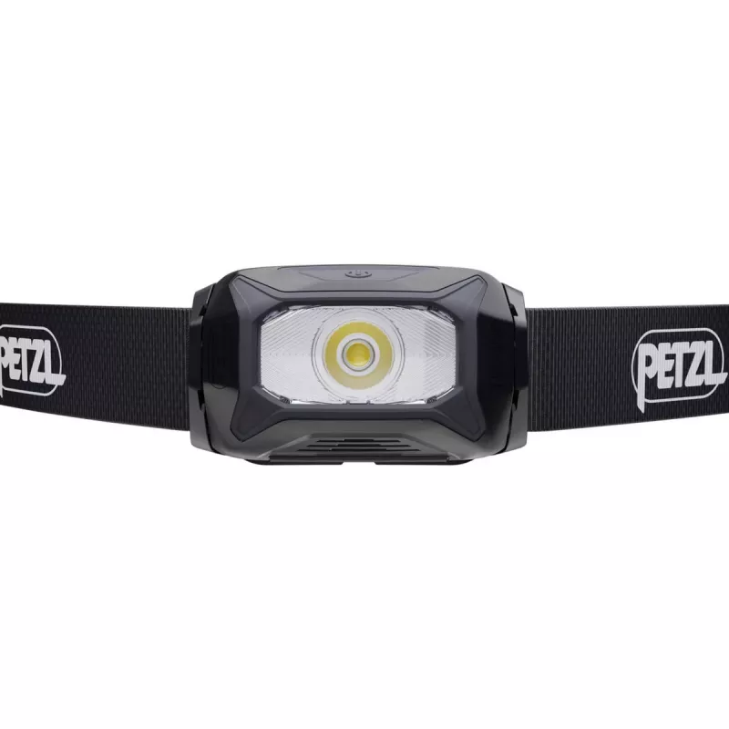 Petzl TIKKINA 300 lm juoda – kompaktiška baterijomis maitinama galvos lemputė