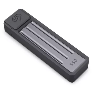 Seagate Ultra Compact SSD 1 TB, USB-C 3.2 Gen 2, pilka (STMX1000400)