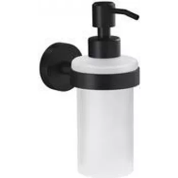 tesa MOON BLACK 40565-00000-00 Muilo dozatorius 200 ml Juodas (matinis), satinuotas stiklas