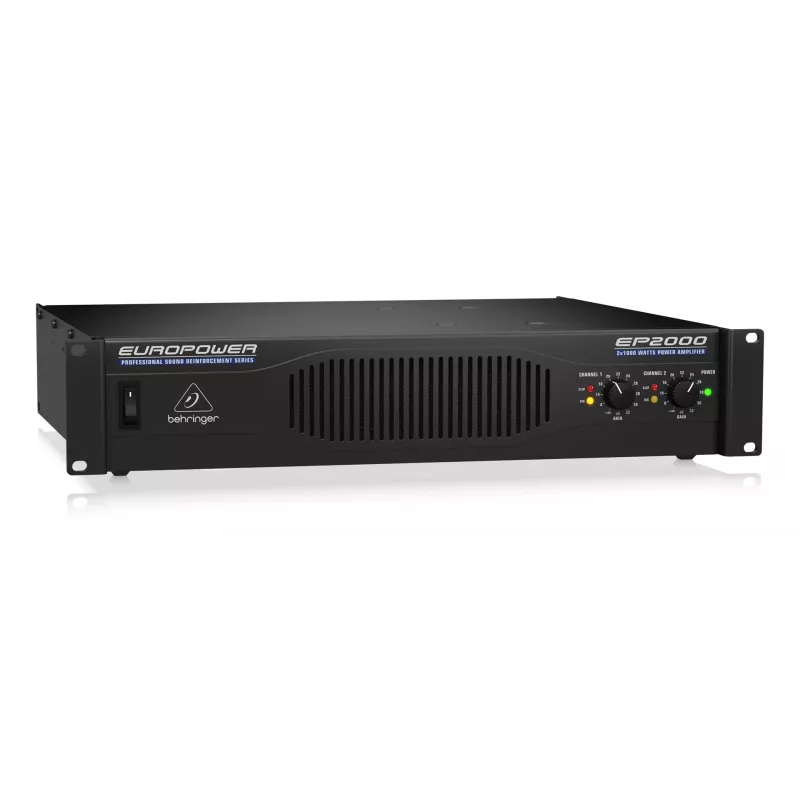 Behringer EP2000 garso stiprintuvas pasirodymams/scenai Juodas