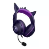 Ausinės Razer Kraken Kitty V2 - Pokemon Gengar Ed. laidinės, žaidimams, USB Type-A, rožinės