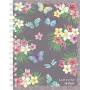 Užrašų knygelė Herlitz Ladylike Butterflies A5 100 lapų Pilka Įvairiaspalvė