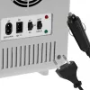 Mini šaldytuvas Adler AD 8084G – kompaktiškas pilkas 12V/230V, 4 L talpa, nešiojamas