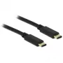 USB laidas DeLOCK 2m 2xUSB 2.0 C