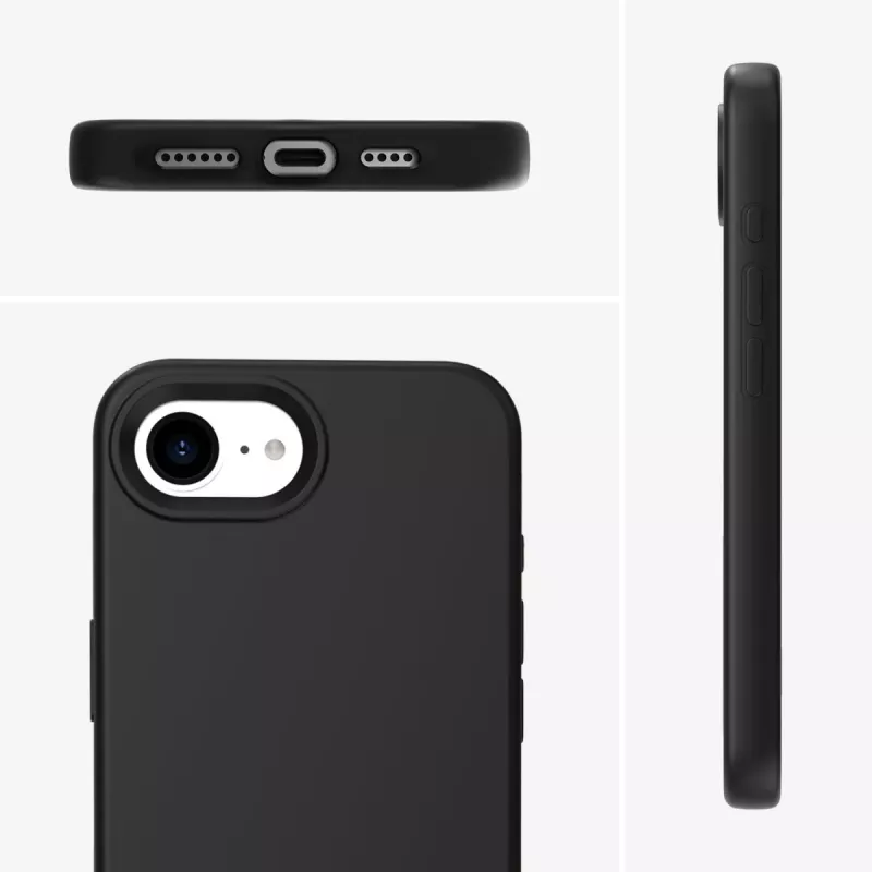 Dėklas 4smarts iPhone SE (4. kartos) 15,4 cm (6,06 colio) Juodas