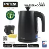 Elektrinis virdulys Petra 1,7L 3KW matinė juoda