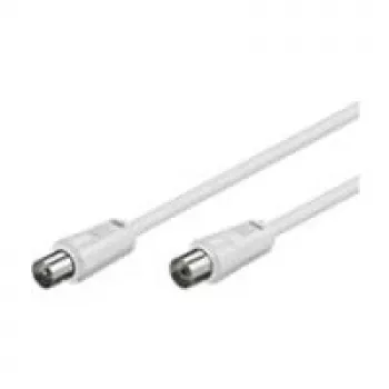 Wentronic Goobay anteninis laidas, baltas, 7,5 m – IEC/Coax kištukas IEC/Koax lizdas (11513)