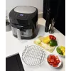 Kepimo krosnelė BLAUPUNKT AFD712 — 7.2 L talpa, 1800 W, liečiamasis valdymas, 40–200°C, 60 min laikmatis