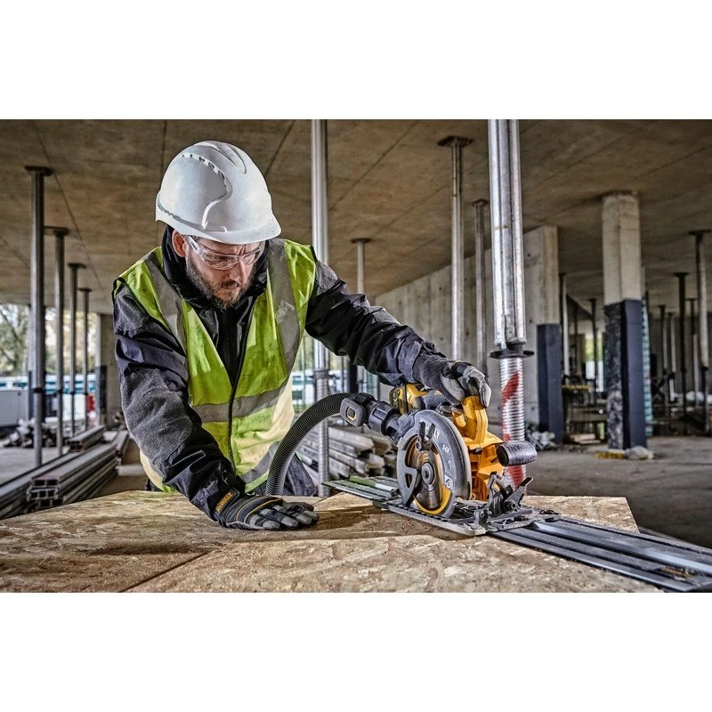 DeWALT DCS579NT-XJ nešiojamasis diskinis pjūklas 19 cm Juoda, Pilka, Geltona 5800 aps./min.