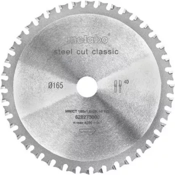 Metabo 628273000 pjūklo diskas metalui 16,5 cm