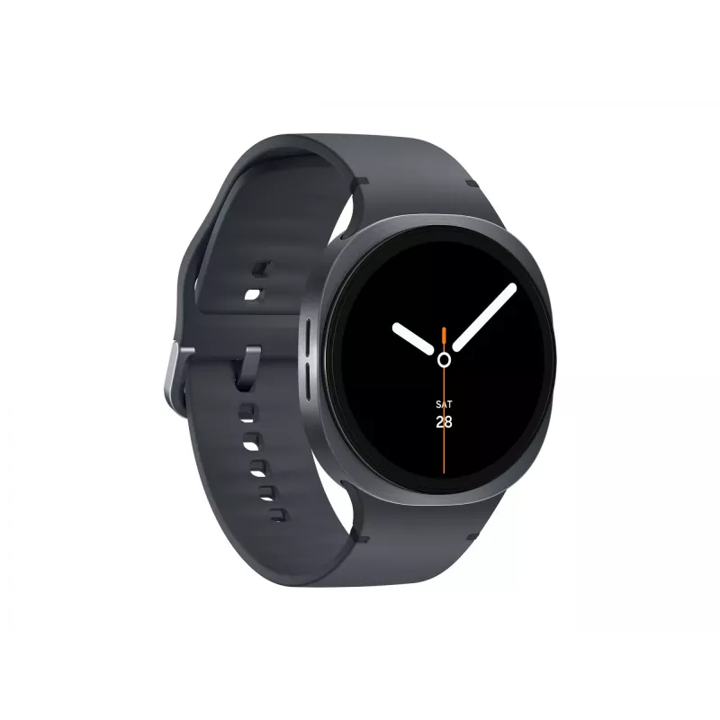 Samsung Galaxy Watch 8 3.81 cm (1,5 colio) AMOLED 44 mm Skaitmeninis 480 x 480 pikselių Liečiamas ekranas Grafitas Wi-Fi GPS (palydovinis)