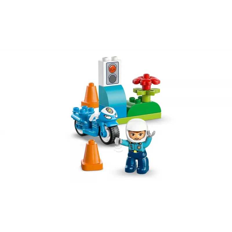 LEGO DUPLO 10471 Mėlynas policijos motociklas