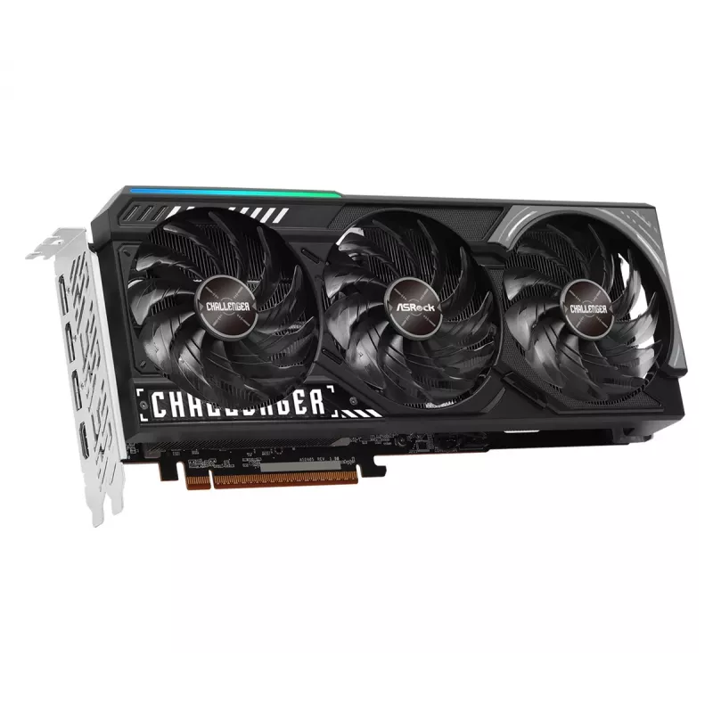Vaizdo plokštė ASRock Challenger Radeon RX 9070 – 16 GB GDDR6, 256 bitų, PCIe 5.0, 3x DisplayPort 2.1a + HDMI 2.1b