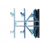 Sieninis TV laikiklis Esperanza TITAN 26–70 colių (66–177,8 cm), pakreipimas ±15°, pasukimas 120°, VESA iki 400×400, maks. apkrova 55 kg, juodas