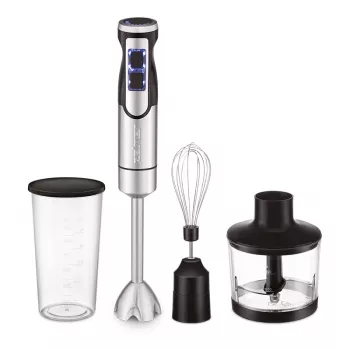 Zelmer 70105773P Juodas – galingas blenderis su maišytuvu ir pjaustytuvu