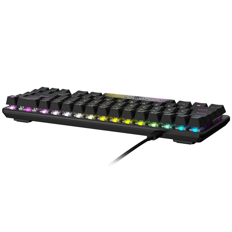 Corsair K65 PRO MINI klaviatūra žaidimams USB QWERTZ vokiška juoda