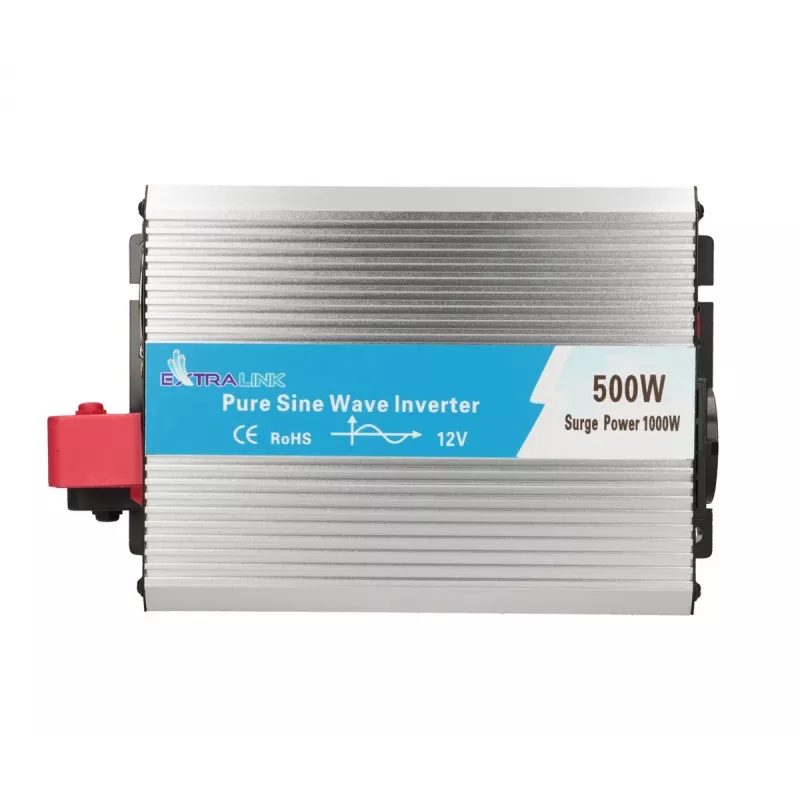 Įtampos keitiklis Extralink OPIP-500W 12V 500W grynas sinusas