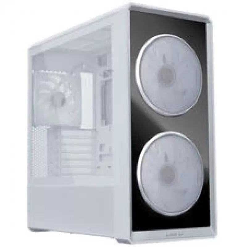 Lian Li LANCOOL 217 INF PC korpuso rinkinys + HydroShift II LCD-S 360TL AIO + 3x UNI FAN SL-INF 120 Reverse Blade ventiliatorius - Baltas