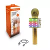 Manta MIC20-GL Gold karaoke mikrofonas su garsiakalbiu